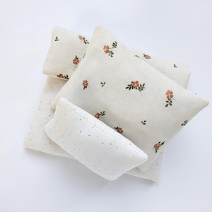 Doll bedding set - doll pram bedding set - doll crib bedding - doll cot bedding - floral pattern bedding