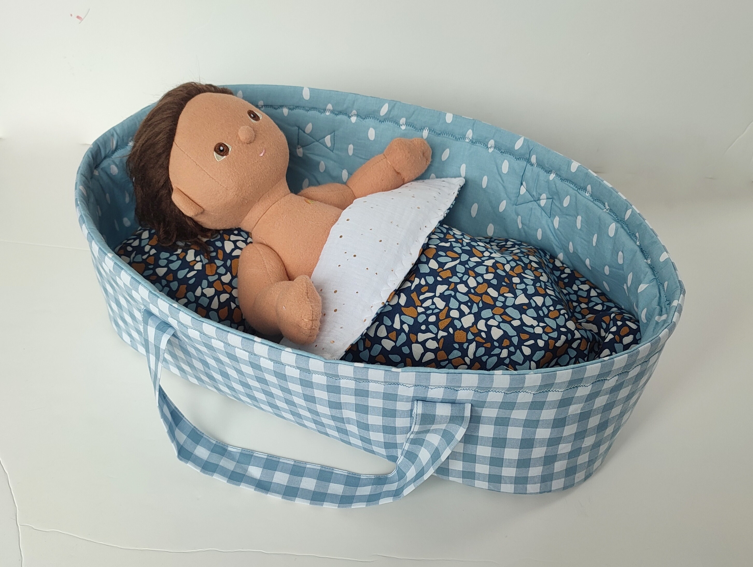 Dolls Carry Cot Dolls Carry Basket Dolls Moses Basket Doll Etsy
