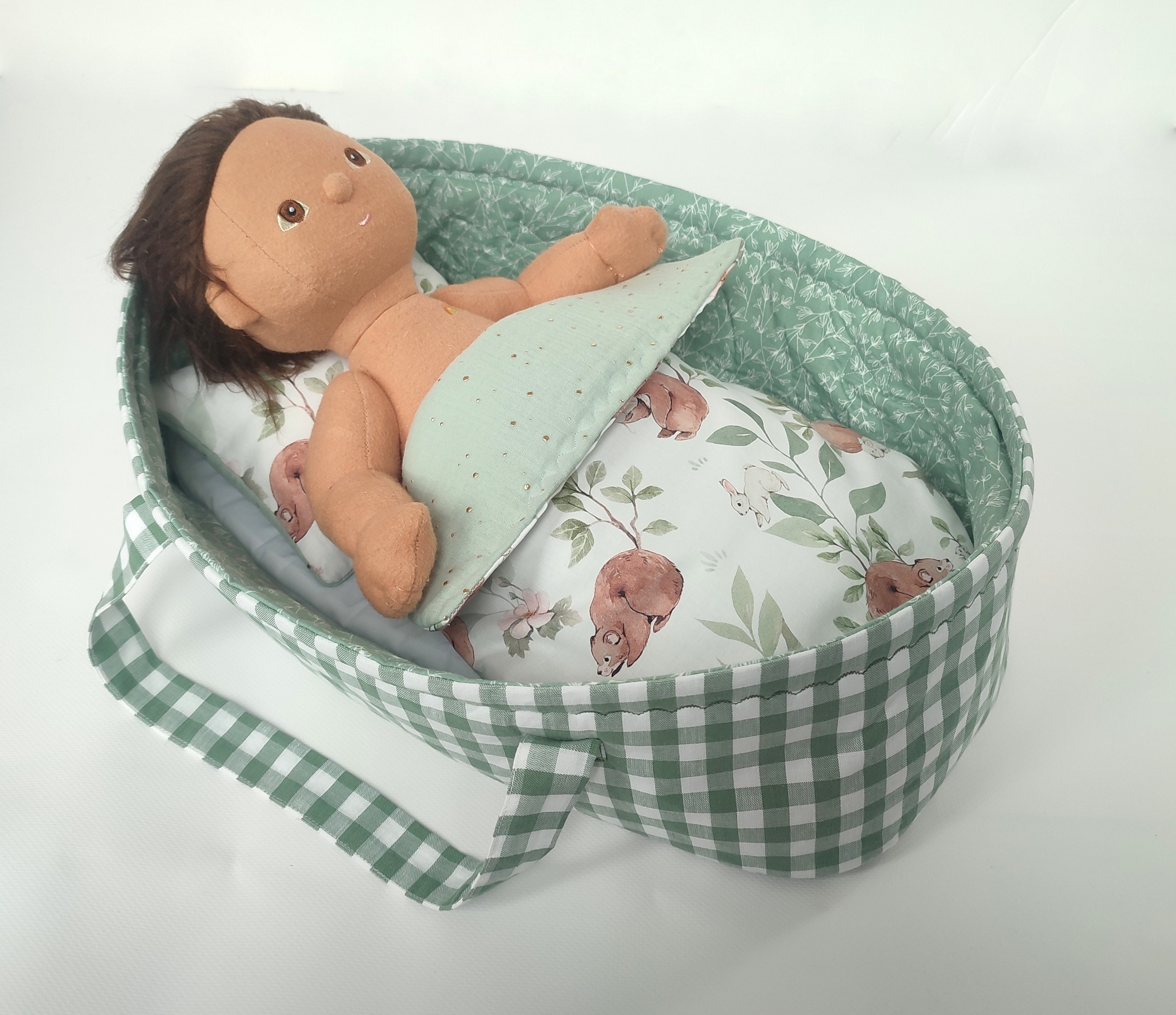 Dolls Carry Cot Dolls Carry Basket Doll Cot Baby Doll Bed Etsy