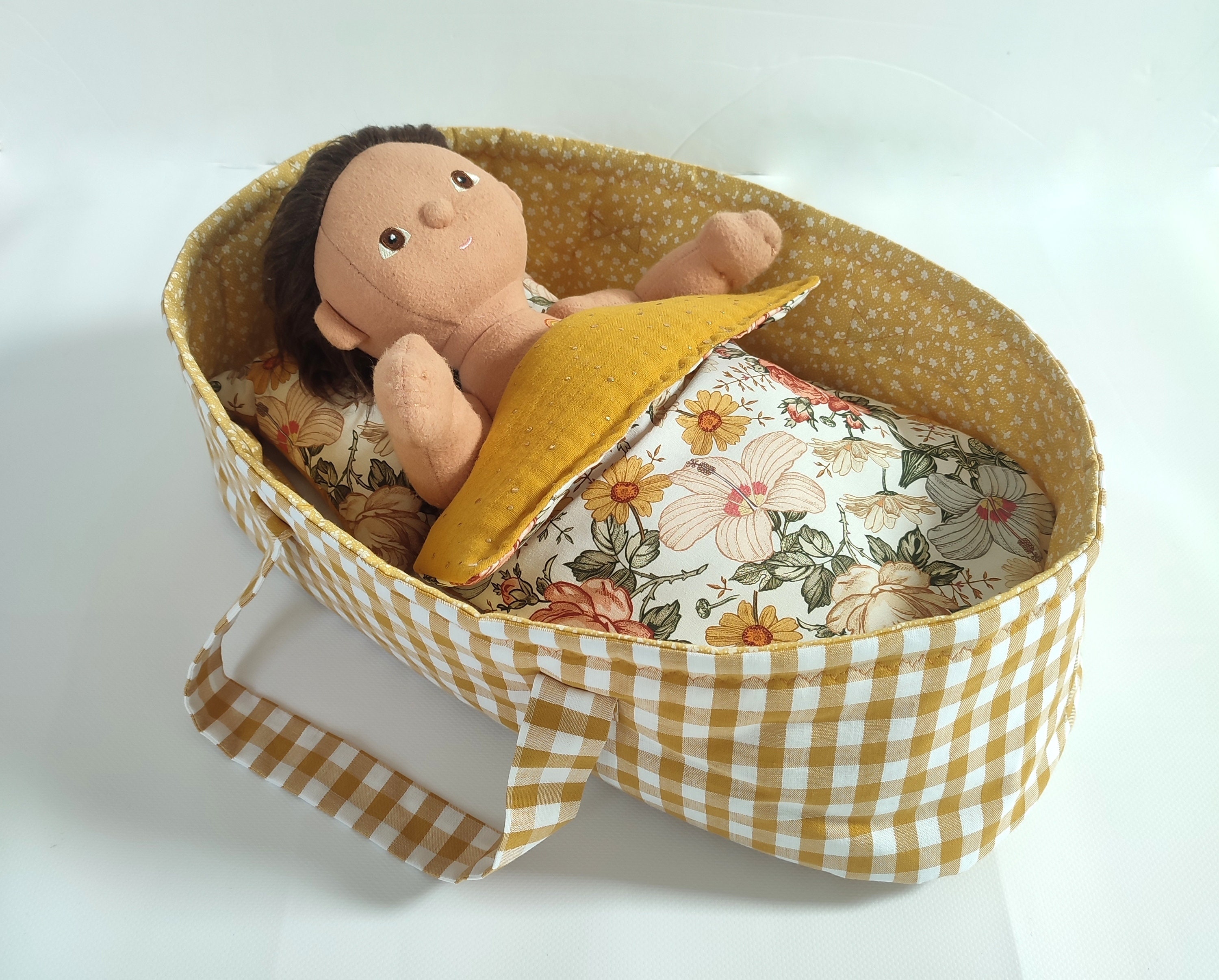 Dolls Carry Cot Dolls Carry Basket Dolls Moses Basket Doll Etsy