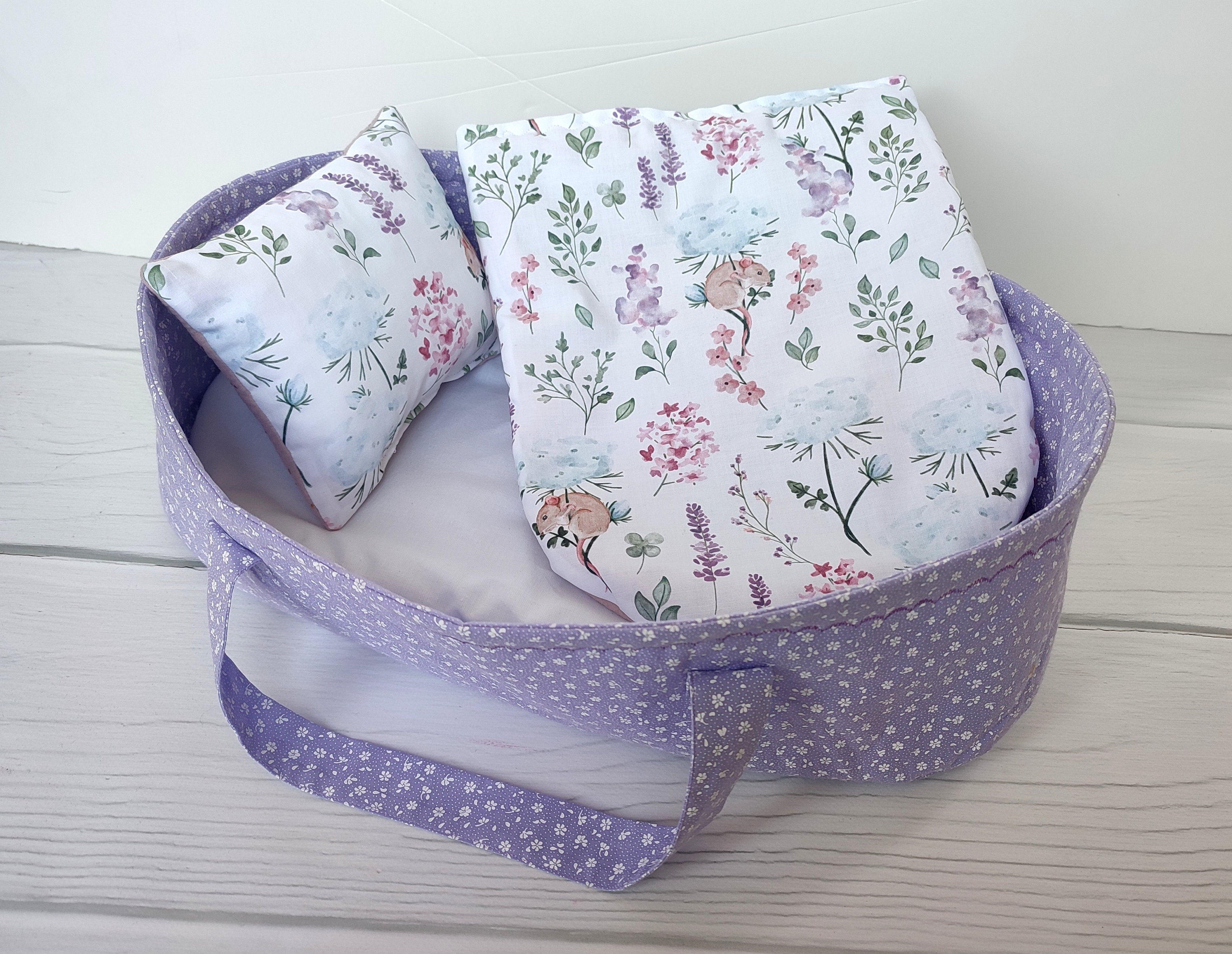 Dolls Carry Cot Dolls Carry Basket Doll Cot Baby Doll Bed Etsy