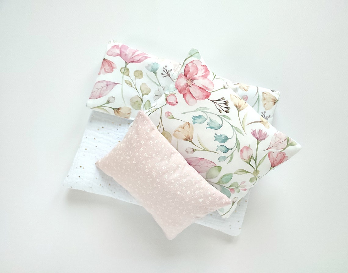 Doll Bedding Set Doll Pram Bedding Set Doll Crib Bedding Etsy