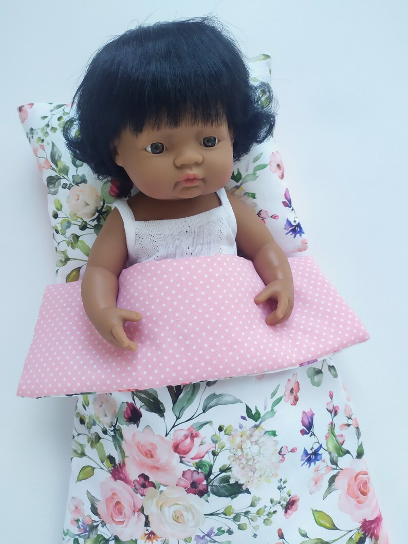 Doll Bedding Set Doll Pram Bedding Set Doll Crib Bedding Etsy