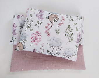 Purple Patchwork Dolls Pram Cot Bedding Set Purple Patchwork Dolls Pram Cot Bedding Set