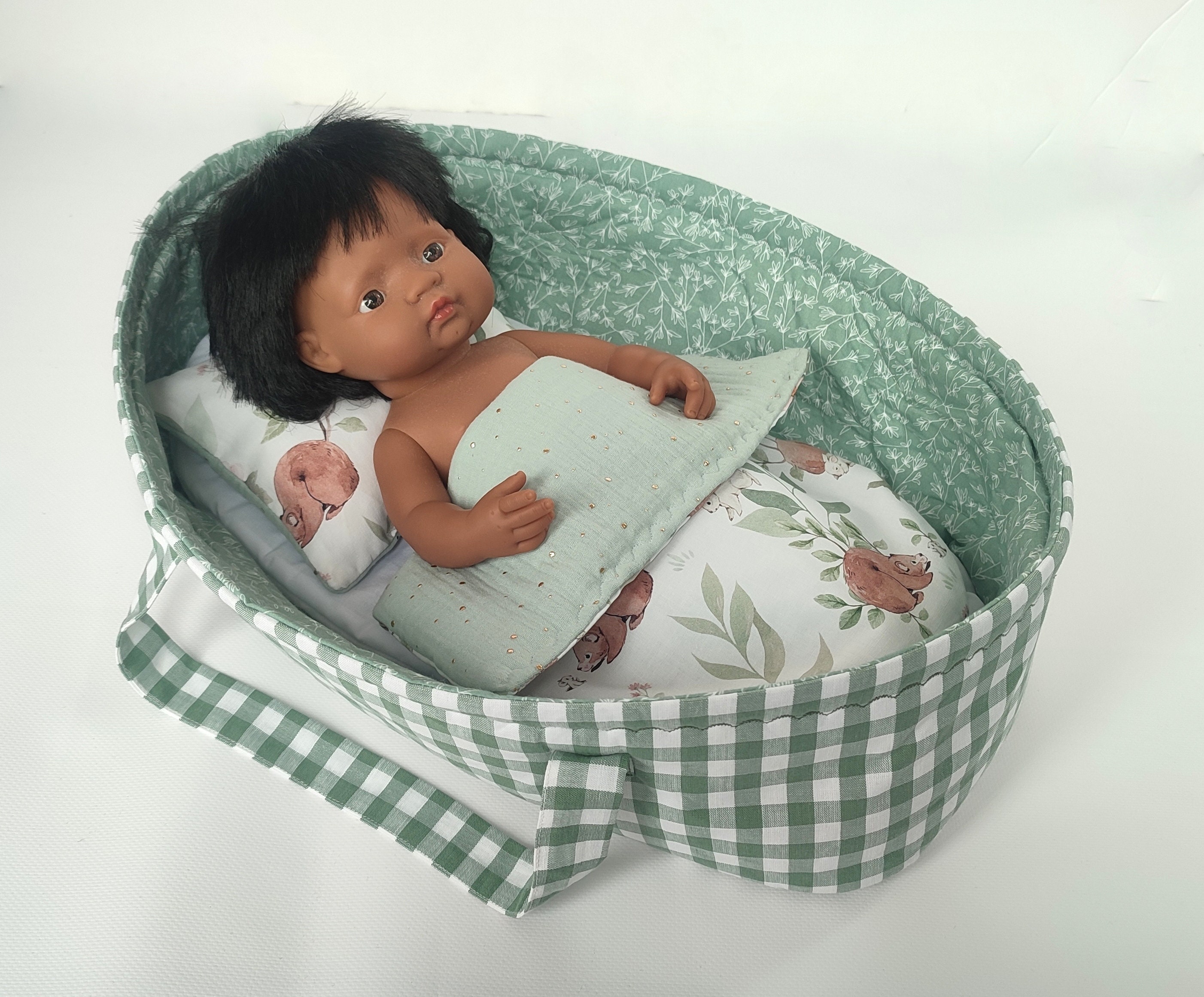 Dolls Carry Cot Dolls Carry Basket Doll Cot Baby Doll Bed Etsy
