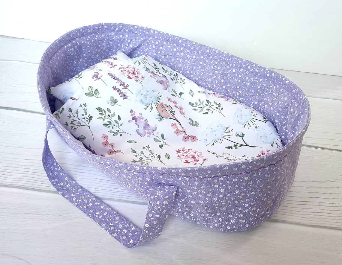 Dolls Carry Cot Dolls Carry Basket Doll Cot Baby Doll Bed Etsy