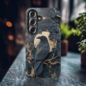 Raven Phone Case - Etsy Raven Phone Case - Etsy