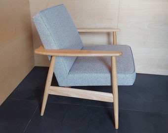 Scandinavian design, vintage chair, melange, woven, Mid Century,retro,Danish, chair, tan, taupe, oatmeal, sandy, natural, biscuit