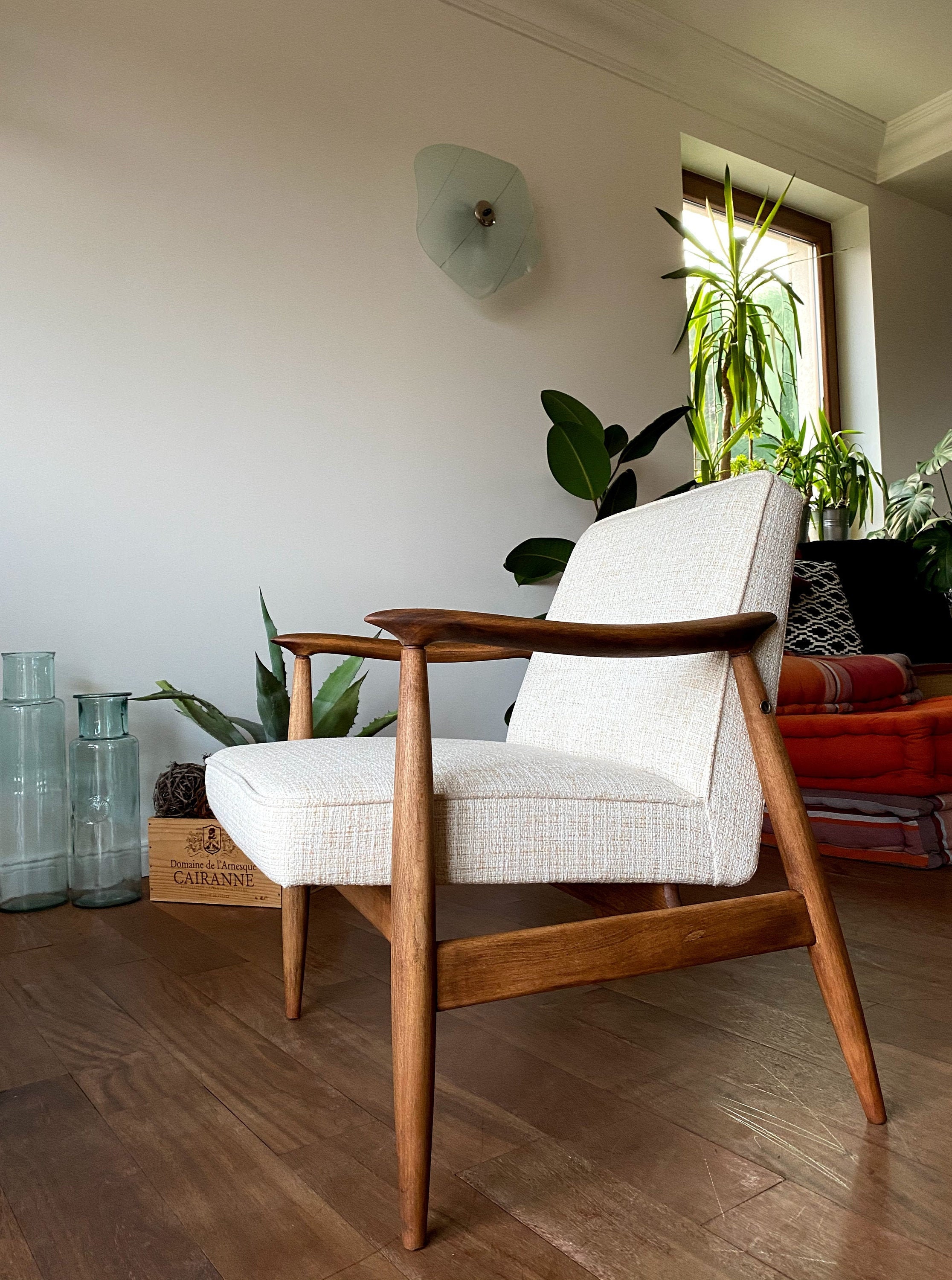 Mid century modern lounge chair - Etsy 日本