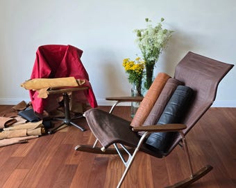 ヴィンテージ調バタフライチェア 折りたたみ レザー×スチール 楽天市場】☆2025☆ 【全色再入荷】 アイアン レザー チェア