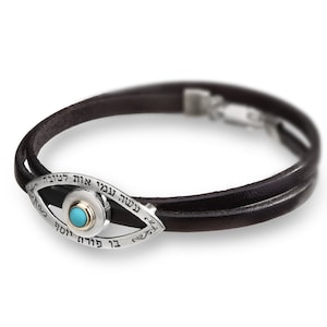 Kabbalah Bracelet, Good Luck Bracelet, Evil Eye Charm, Jewish Jewelry, Protection Bracelet, Evil Eye Bracelet, Mens Bracelet, Charm Bracelet