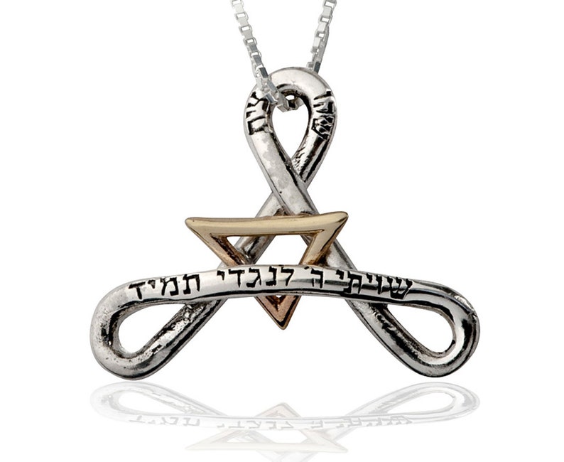Women Pendant Star of David Jewish Jewelry Gold Silver Pendant Protection Jewelry Silver Necklace David Star Jewelry Kabbalah Pendant