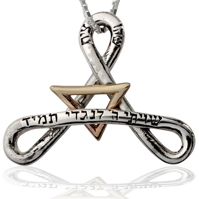 Women Pendant Star of David Jewish Jewelry Gold Silver Pendant Protection Jewelry Silver Necklace David Star Jewelry Kabbalah Pendant