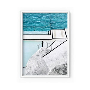 Pool Detail Bondi Icebergs Wall Art Sydney Coastal Modern Wall Art URB-21