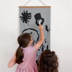 Kids Magic Water Poster. Reusable, Mess-Free Painting with Water.