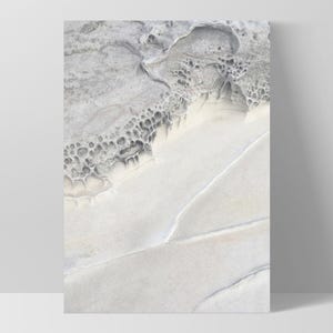 Coastal Art Print. Scandi Modern Poster or Wall Art. Rock Face Cliff Photography. Ready to Hang or Unframed. Print and Proper | ESK-08 image 6