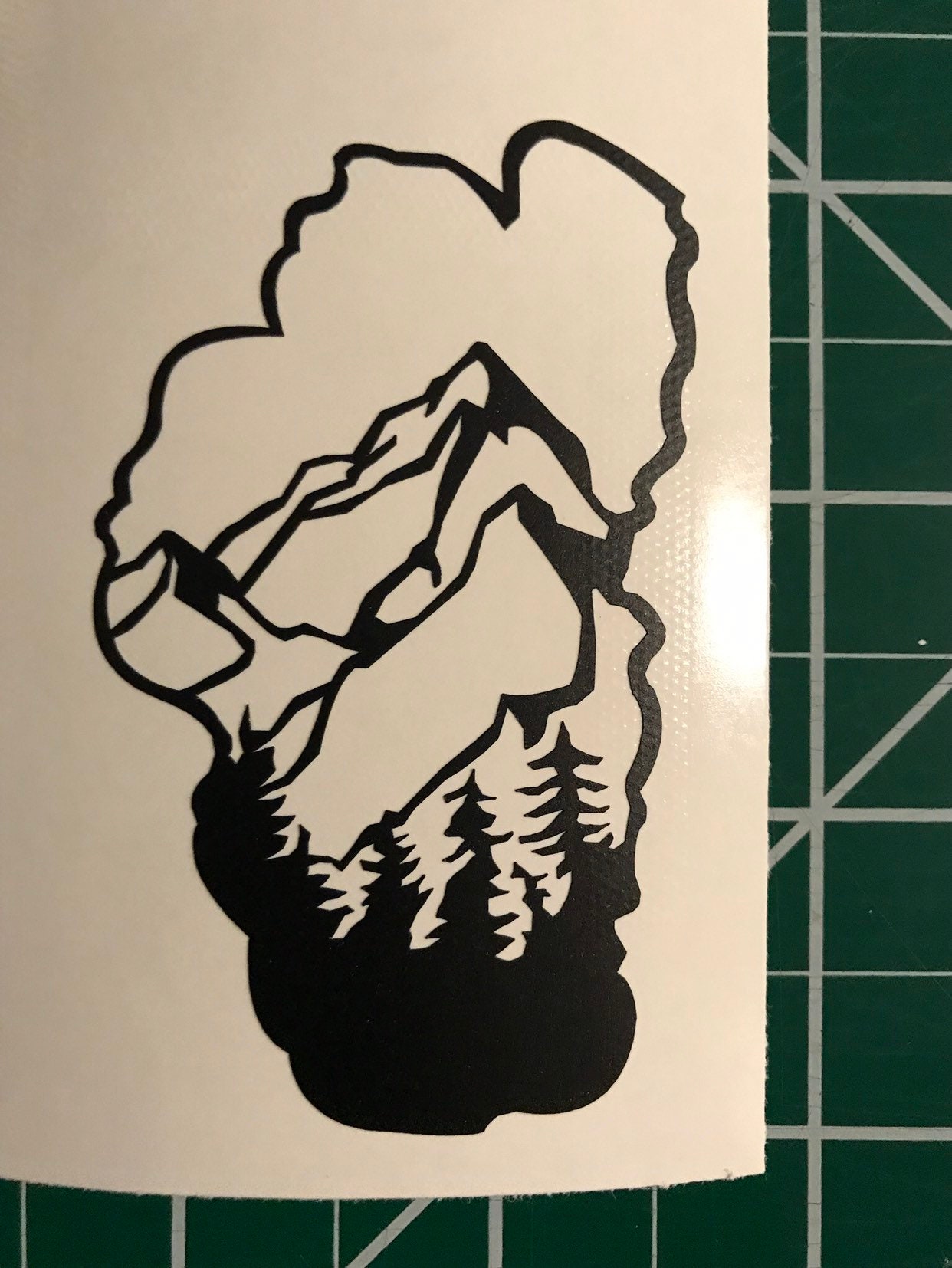 Lake Tahoe nature Lake Tahoe sticker forest Etsy