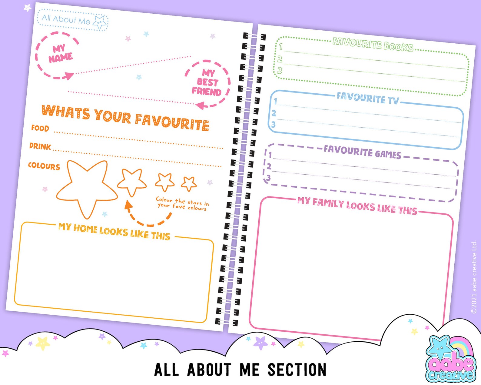 My Booky Journal Diary for Children of All Ages Girl Boy Etsy UK