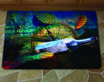 Sea Scape Kitchen Mat