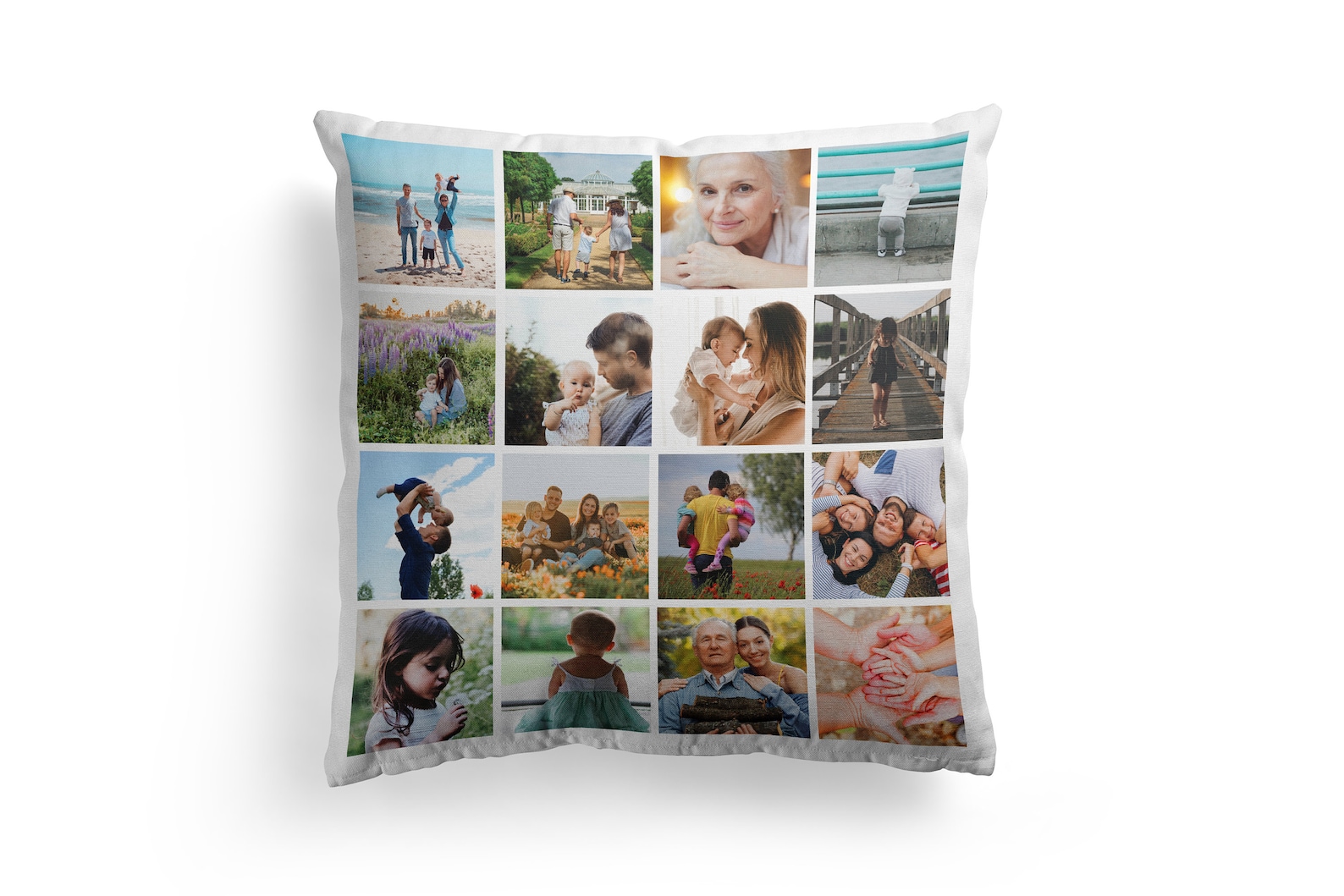 Photo Collage Pillow Custom Throw Pillow Picture Pillow Etsy