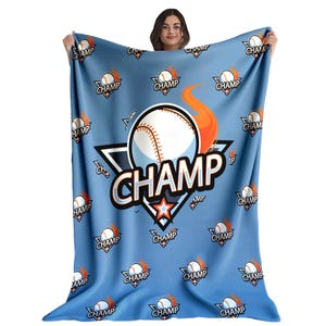 Custom Company Logo Fleece Blanket: Bulk Corporate Gift