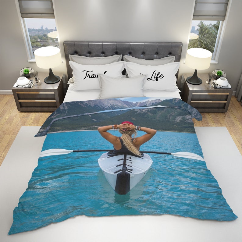 Custom Duvet Cover Personalized Beddding Custom Comforter Etsy