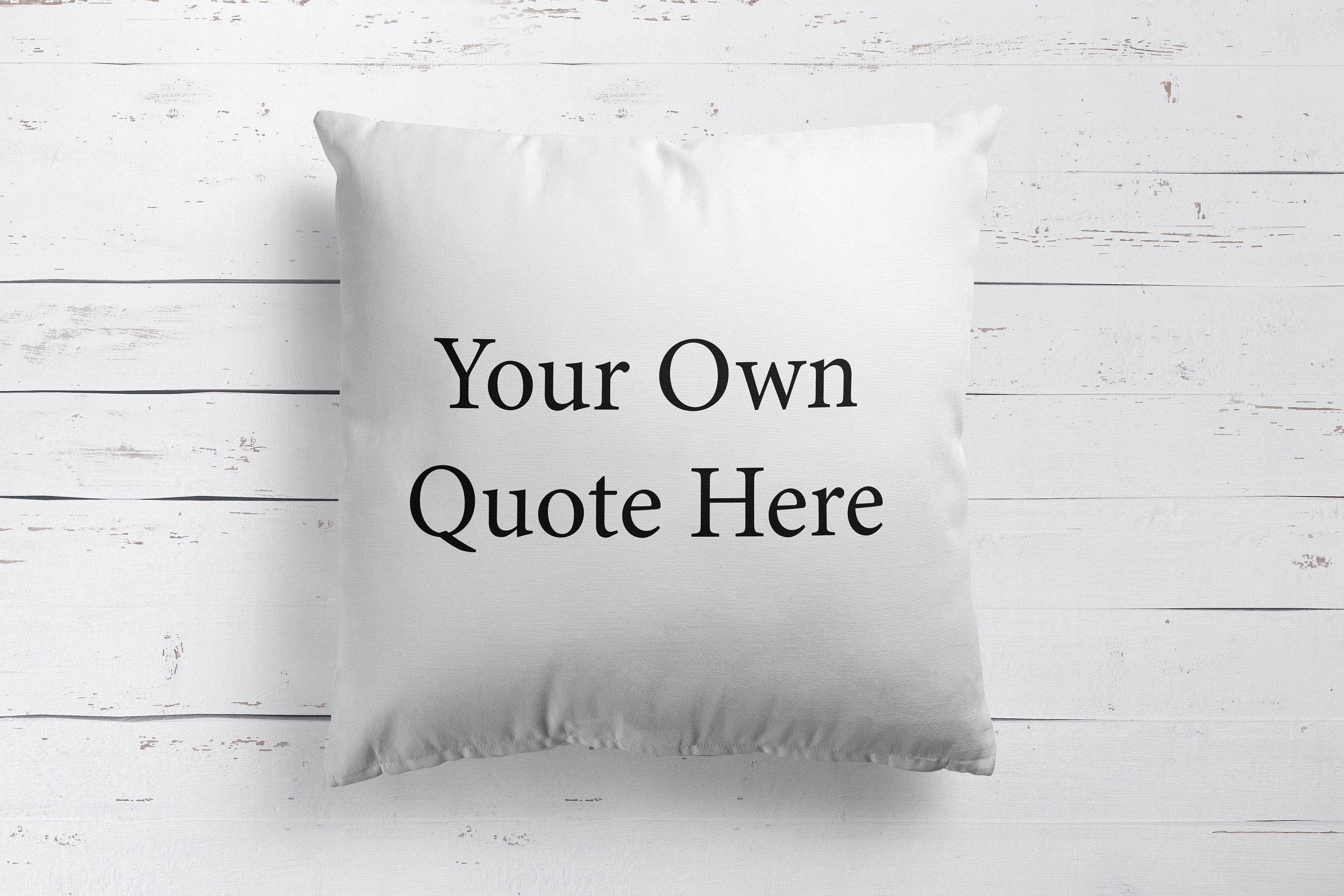 Your Own Quote Throw Pillow, Personalized Throw Pillow, Custom Home Decor, Newlywed Gift
