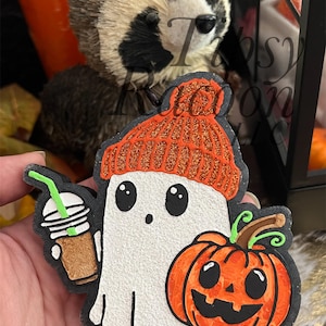 Coffee Ghost Car Freshie