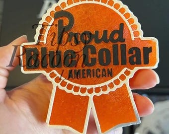 Blue Collar Car Freshie
