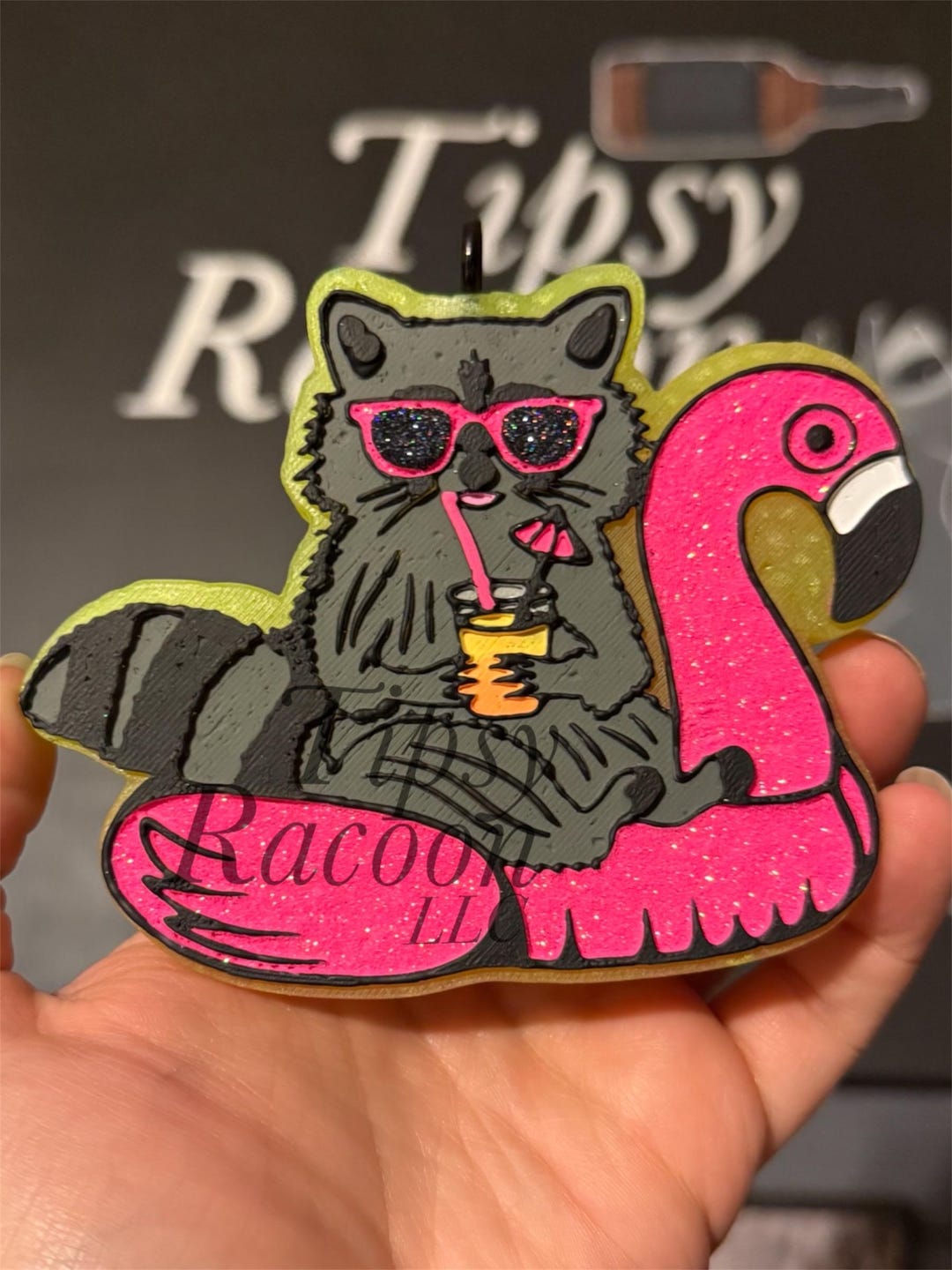 Fall Racoon Freshie Summer Raccoon Car Freshie - Etsy