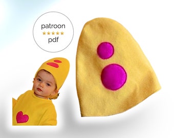 Bumba hoedje maken | naaipatroon /tutorial (7 pagina's met foto's en schematische aanwijzingen) | pdf | direct beginnen met Bumbahoed naaien
