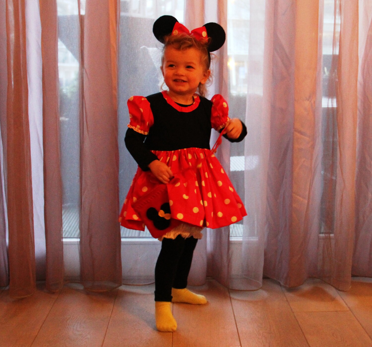 Uitgaand Spreek uit Meenemen Naaipatroon / Tutorial Minnie Mouse Jurkje 1 12 Jaar - Etsy