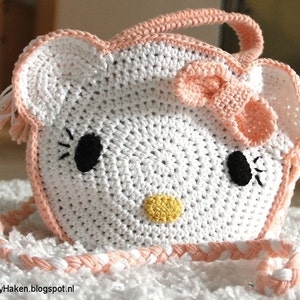 Crochet pattern bag for sweet girls