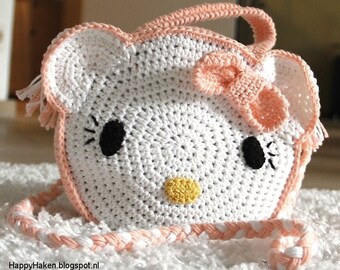 Crochet pattern bag for sweet girls