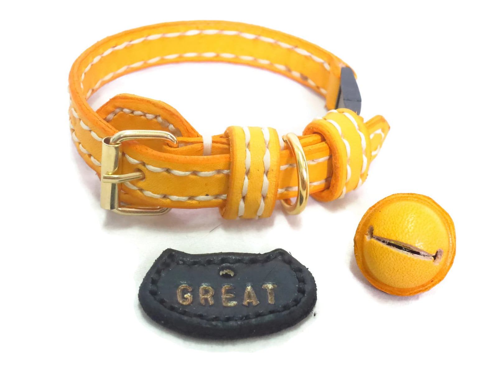 Cat Collars Breakaway With PET ID Cat Collar Tag Breakaway Etsy