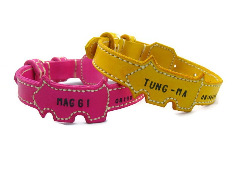 Dog Collar Westie Tag Insert For Small Size & Big Size Dog Etsy