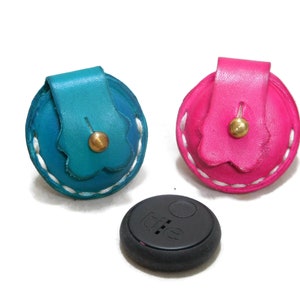 TILE (Sticker) Tracker Holder for using with YOUR OWN pet collar (Basic belt style collar only, side release is not available)