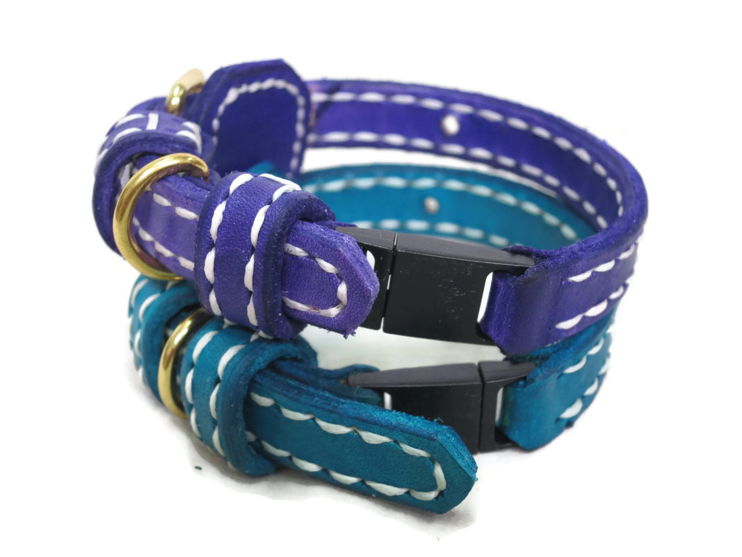 Cat Collars Breakaway With PET ID Cat Collar Tag Breakaway Etsy