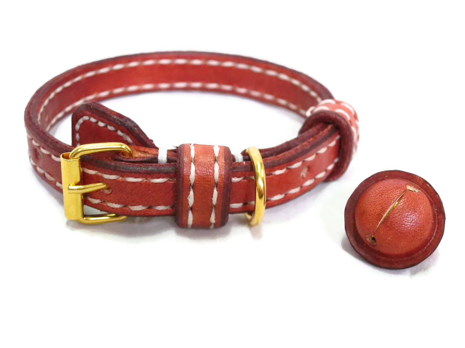 Personalized dog collar with bell Etsy