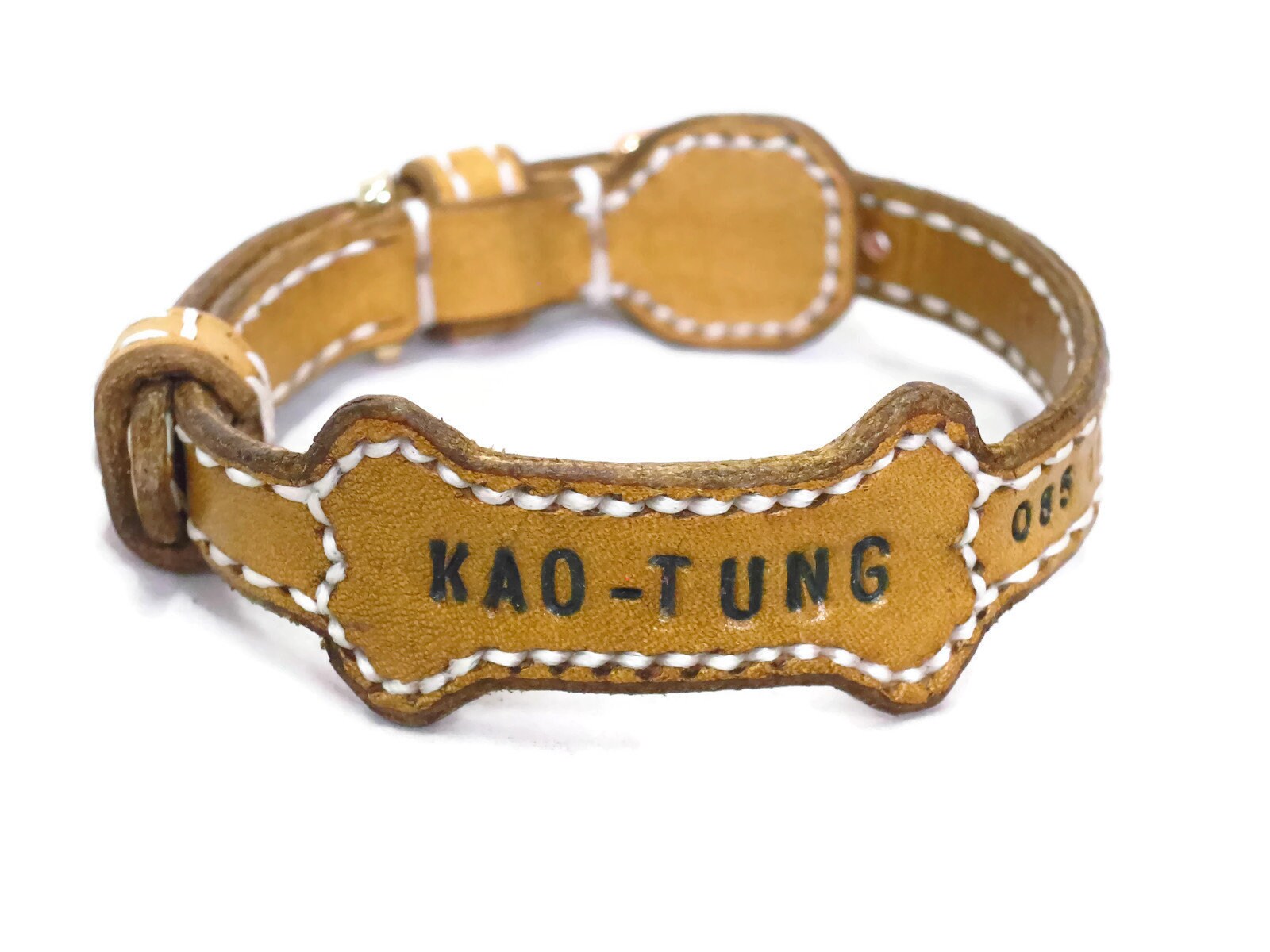 Personalized Dog Collar Bone Shape Inserted Designed for Etsy