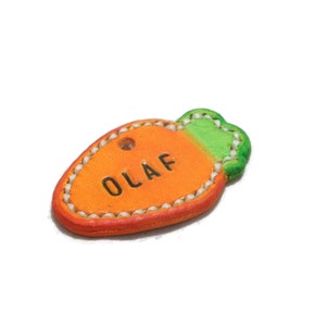 Carrot Shape Pet ID