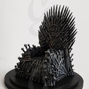 Iron Throne Got gift - model - or cake topper