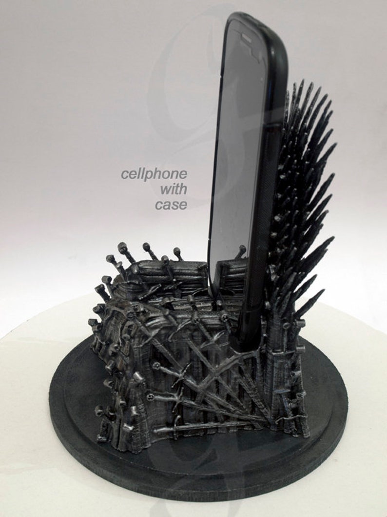 iron throne Game Of Throne universal phone Docking Station perfect gift. image 4