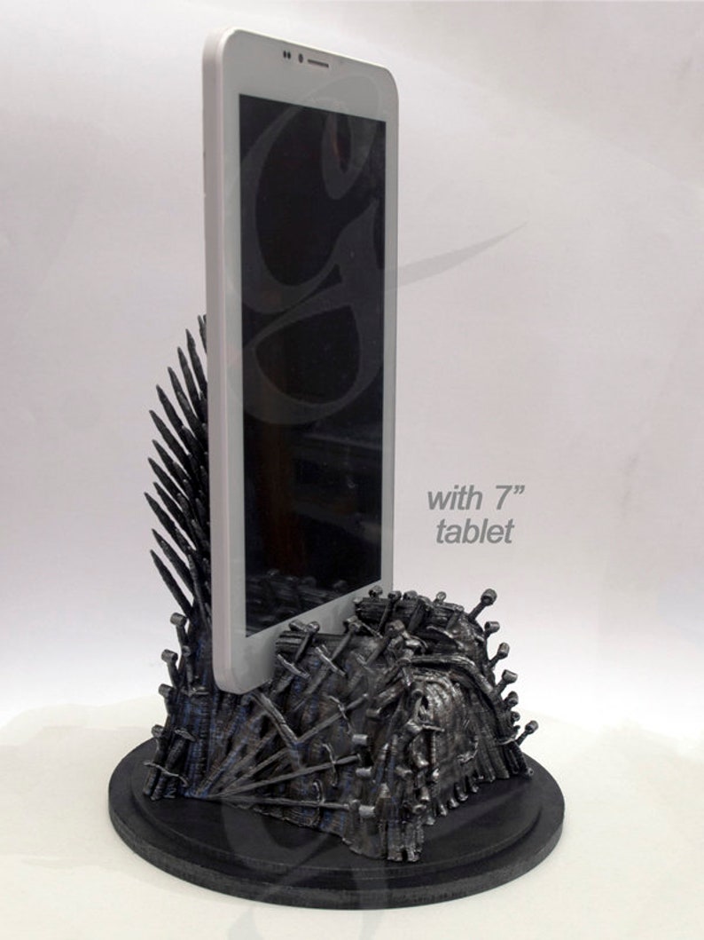 iron throne Game Of Throne universal phone Docking Station perfect gift. image 5