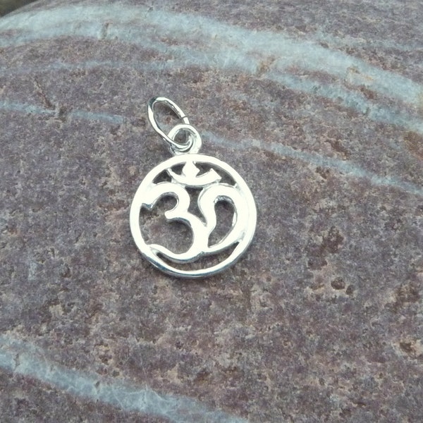 Sterling Silver Om charm wholesale