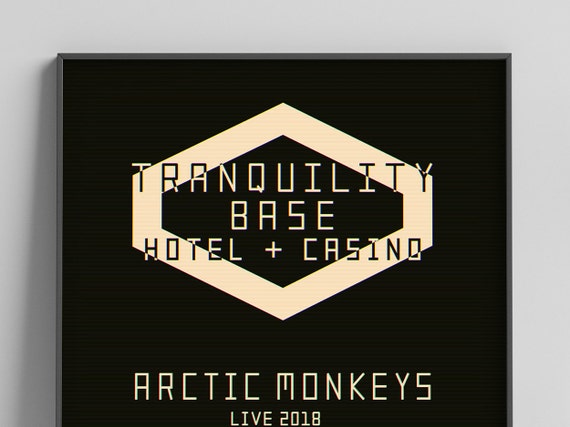 Arctic Monkeys Tranquillity Base Hotel Casino Tour Styled Etsy