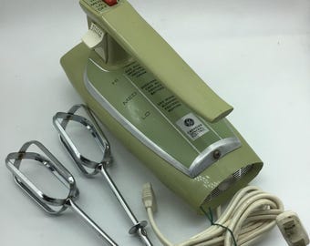 ヴィンテージ サンビーム ビスタ ハンドミキサー：ライトグリーン