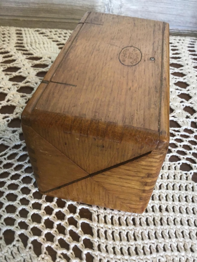 Antique Singer Sewing Machine Wooden Puzzle Box image 7