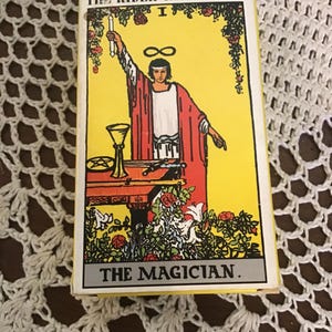 Rider Waite Tarot Deck,78 card deck with instruction book,Spiritual Cards,Spiritual Guidance,Tarot Cards,