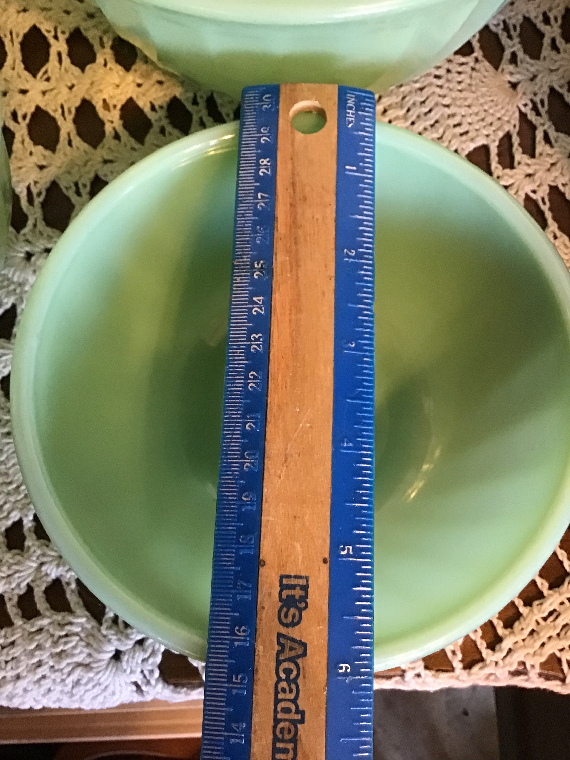 ヴィンテージ ファイヤーキング ジェダイト スワールボウル